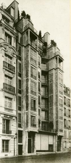 Immeuble de la rue Franklin, Paris 16e, 1903