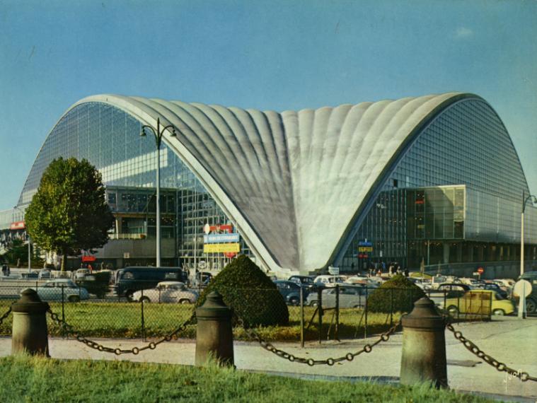 Centre national des industries et des techniques (Cnit), Paris La Défense, 1952-1958