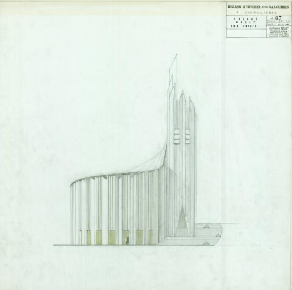 Église Saint-Michel des Galoubies, Chamalières, 1959-1961