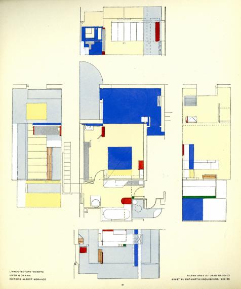 L'Architecture vivante, hiver 1929 Maison E-1027 à Cap-Martin Roquebrune, 1926-1929, Eileen Gray et Jean Badovici
