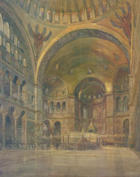 Restauration de Sainte-Sophie de Constantinople, envois de Rome de 3e et 4e années, 1905-1907