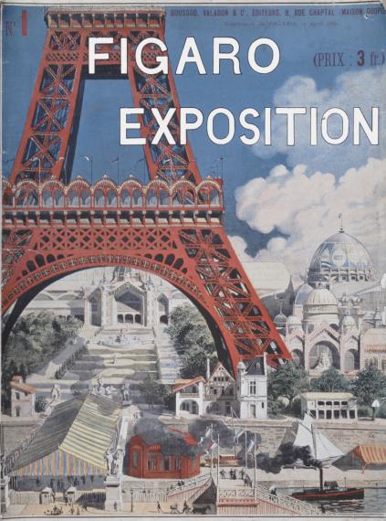 Exposition universelle de Paris de 1889, Le Figaro exposition, supplément du Figaro, 15 avril 1889 