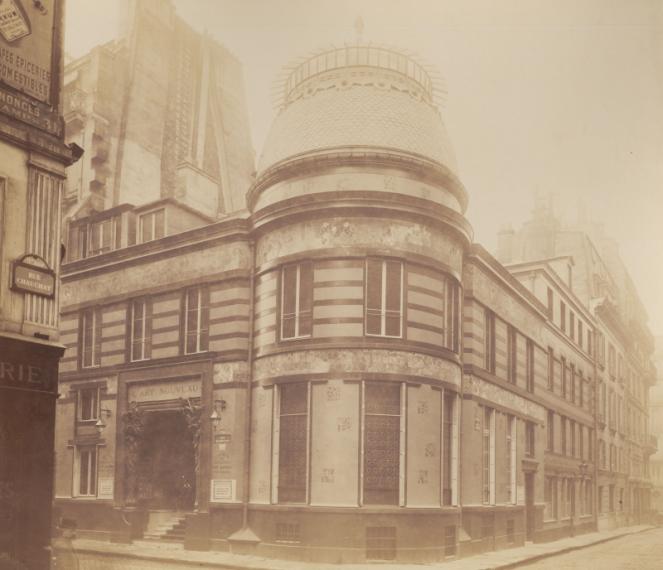 Salon de l'Art nouveau pour Siegfried Bing, rue de Provence et rue Chauchat, Paris 9e, 1895 