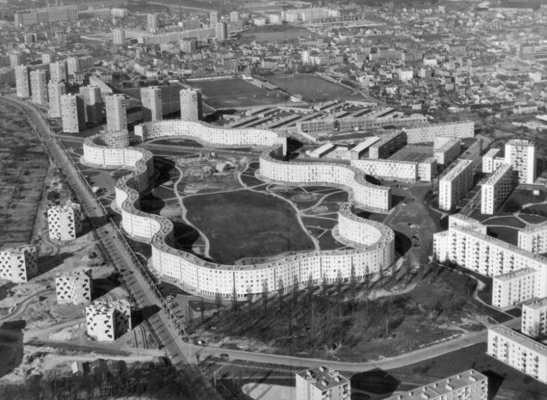 Les Courtillières, Pantin, 1955-1965