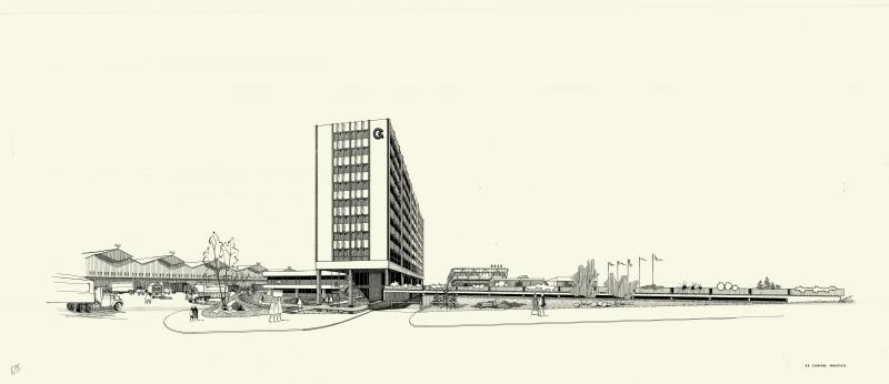 Gare routière de Paris-Nord à Aulnay-sous-Bois, 1966-1974