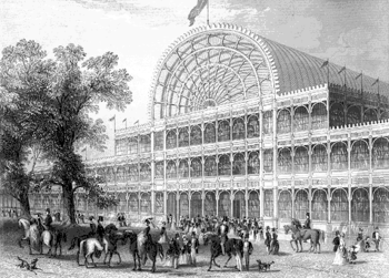 Le Crystal Palace, Londres, 1851 