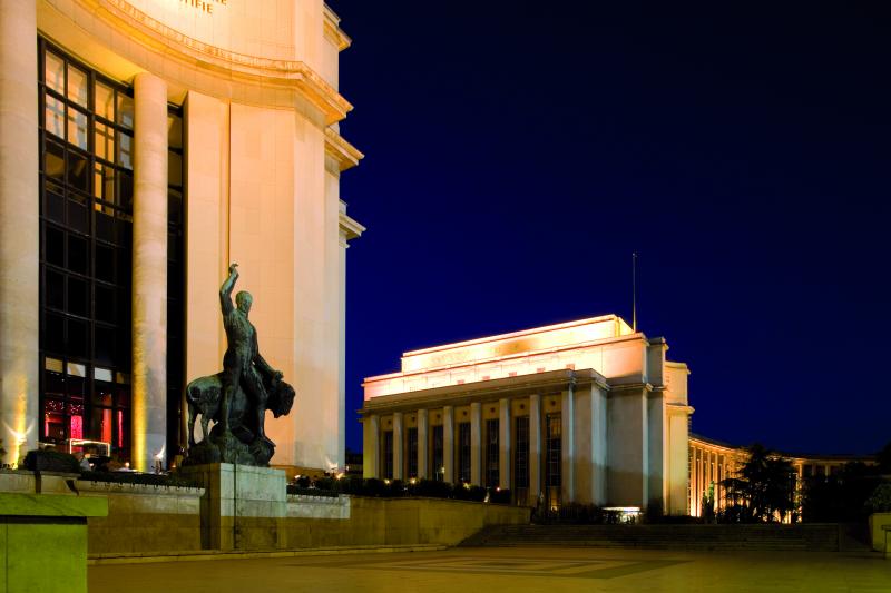 Vue Palais de nuit