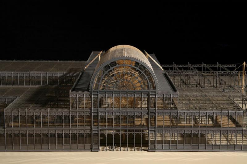 Maquette du Crystal Palace à Londres, 1851