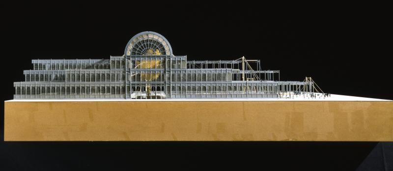 Maquette du Crystal Palace, Londres, 1851, Joseph Paxton