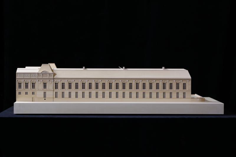 Maquette de la Bibliothèque nationale, Paris, 1854-1875, Henri Labrouste