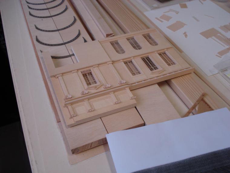Maquette de la Bibliothèque nationale, Paris, 1854-1875, Henri Labrouste