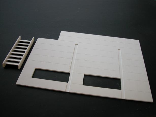 Maquette de la Cité de la Muette, Drancy, 1931-1935, Eugène Beaudoin, Marcel Lods - phase de conception des éléments préfabriqués