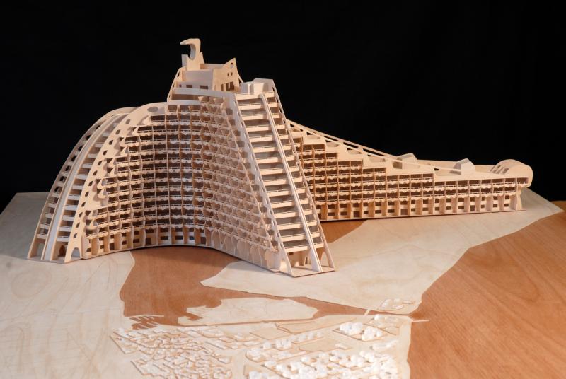 Pyramide de la Grande-Motte, 1964-1983, Jean Balladur