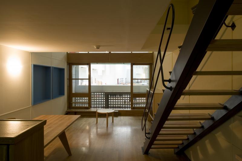 Retranscription d'un appartement type E2 de la Cité Radieuse, Marseille, 1947-1952, Charles-Édouard Jeanneret dit Le Corbusier