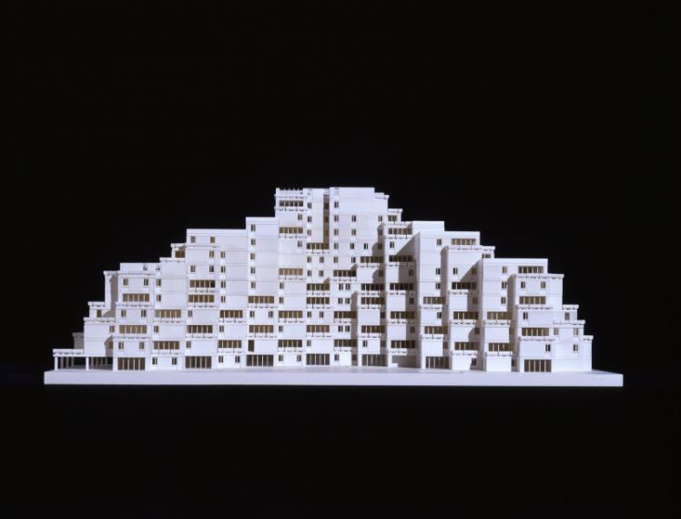 Ensemble d'habitation Les Pyramides, Évry, 1971-1981, Michel Andrault, Pierre Parat