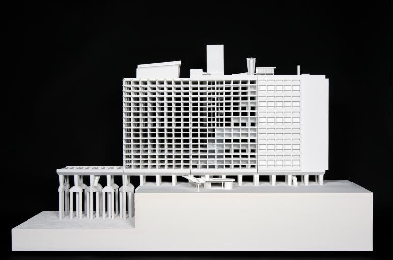 Principes constructifs de l'Unité d'habitation de Marseille, 1947-1952, Charles-Édouard Jeanneret dit Le Corbusier