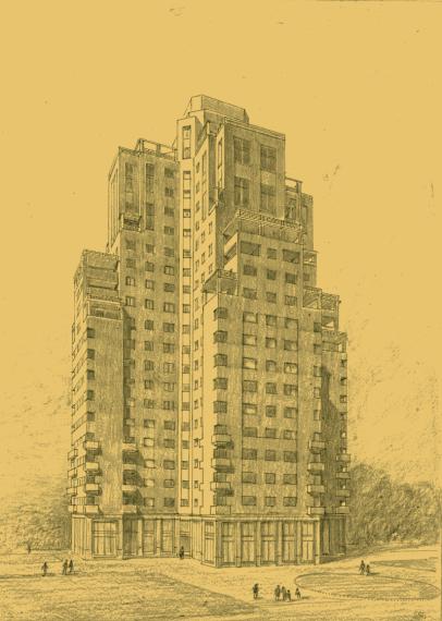 Immeuble d’habitation, Paul de Rutté, 1928