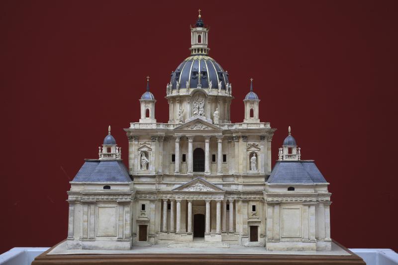 Paris, Couvent des Minimes (détruit entre 1793 et 1798), église, 1657-1661, François Mansart. Maquette, 1998