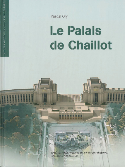 Le palais de Chaillot - couv