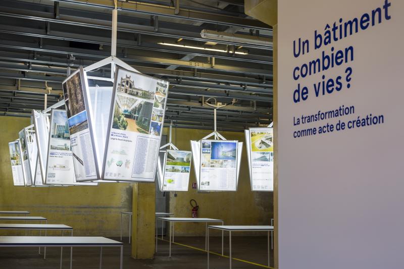Vue de l'exposition UBCV, Forum d'Urbanisme et d'Architecture, ville de Nice