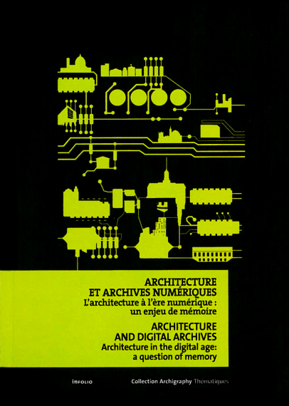 Architecture et archives numériques - couv
