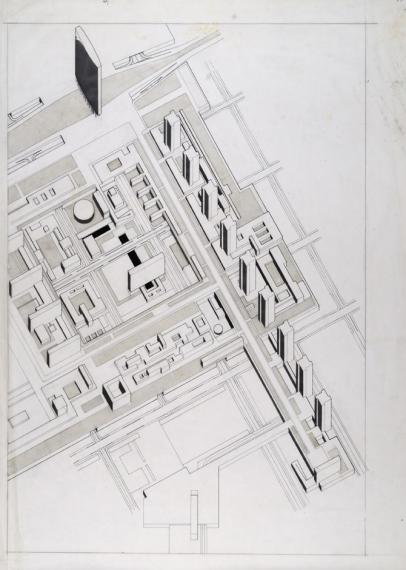 1958. Concours International d'Urbanisme de Berlin Capitale