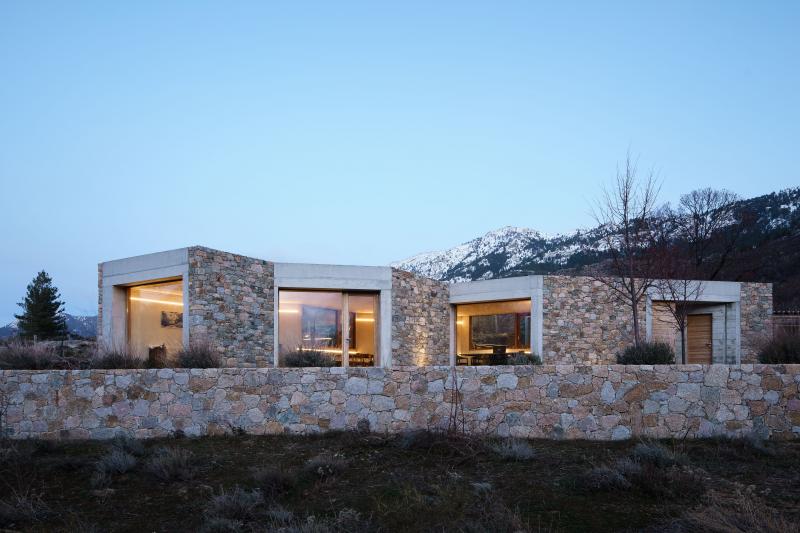 Ajap 2018 : Extension d'une maison d'hôtes, Casamaccioli (2B), Corse, 2016, Orma architettura, Jean-Mathieu de Lipowski, Alicia Orsini, François Tramoni et Michel de Rocca Serra architectes