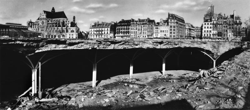 L’assassinat des Halles de Baltard, 1971 © Jean-Claude Gautrand