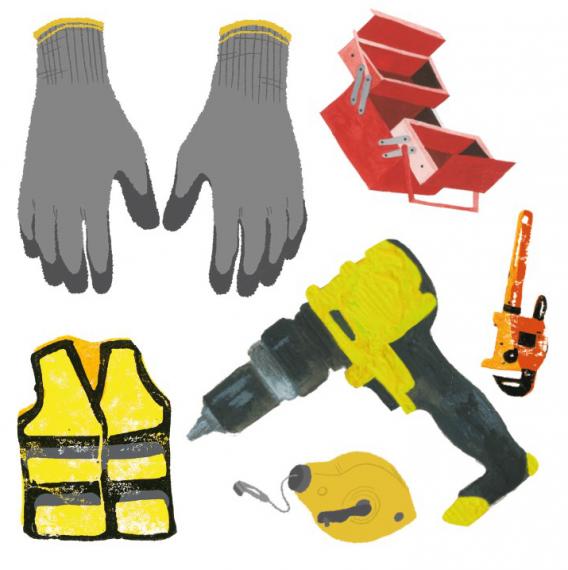 jeu des sosies du chantier