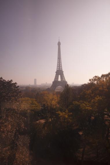 Vue depuis la Cité - tour Eiffel
