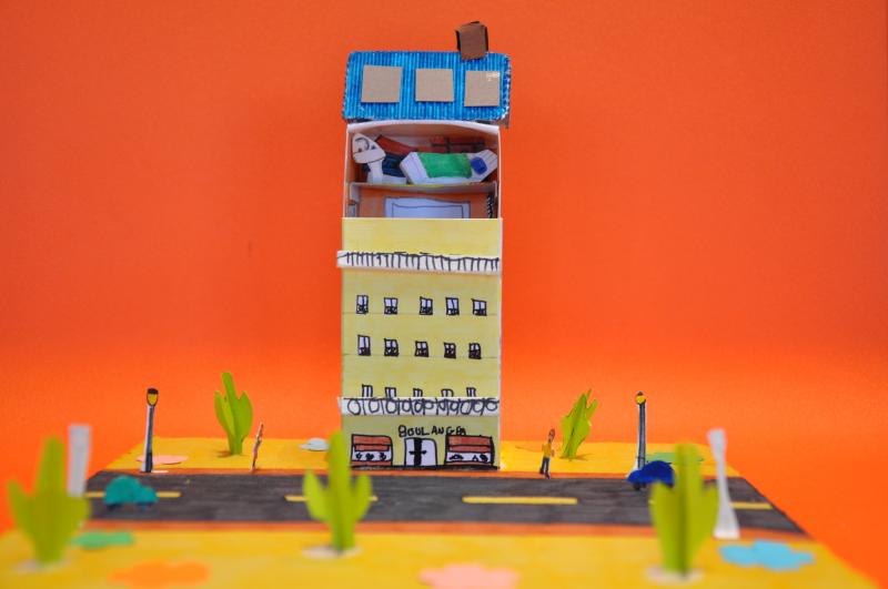 Mini maquette en duo
