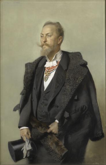 Portrait d'Otto Wagner, Kempf von Hartenkampf, 1896