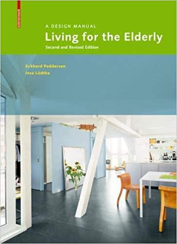 Couverture du livre Living for the elderly. Elle montre une grande pièce de vie lumineuse.