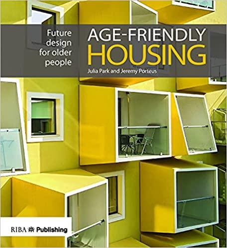 Couverture du livre Age friendly housing. Elle montre une façade avec plusieurs balcons abrités