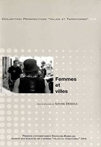 Couverture du livre femmes et villes. Elle montre une petite photo de femme, de dos, dans la rue.