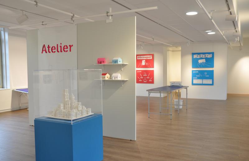 Exposition-atelier itinérante "Architectures de papier" au Labo à Cambrai © Cité de l’architecture et du patrimoine