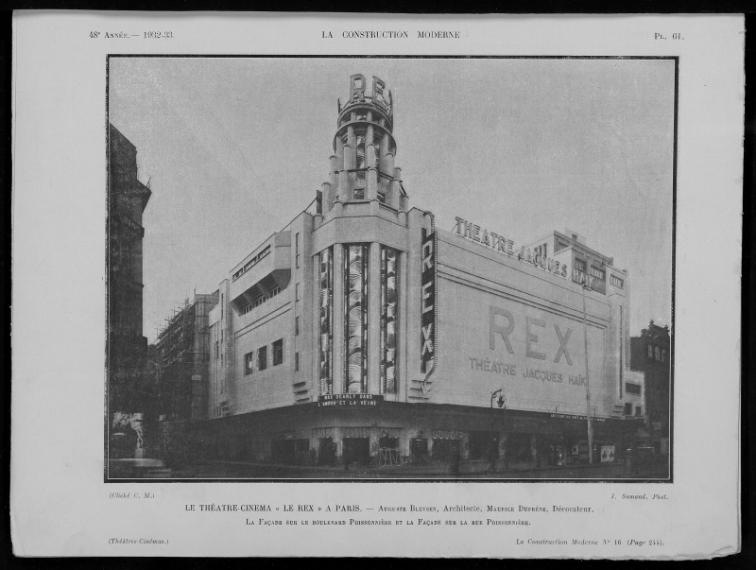 Planche article Grand Rex