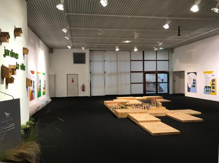 Exposition-atelier itinérante "Jardiner la ville" au Centre Culturel de Saint-Raphaël © Cité de l’architecture et du patrimoine