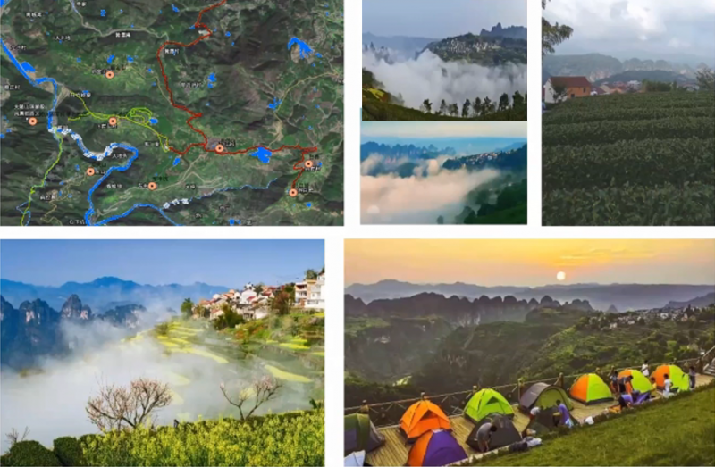 Rural tourism in Dongming township, Xinchang