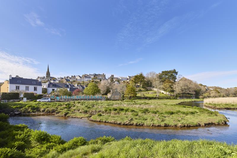 Les rives du Goyen à Pont-Croix