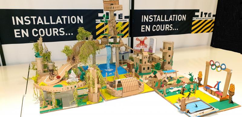 maquette centre de loisirs