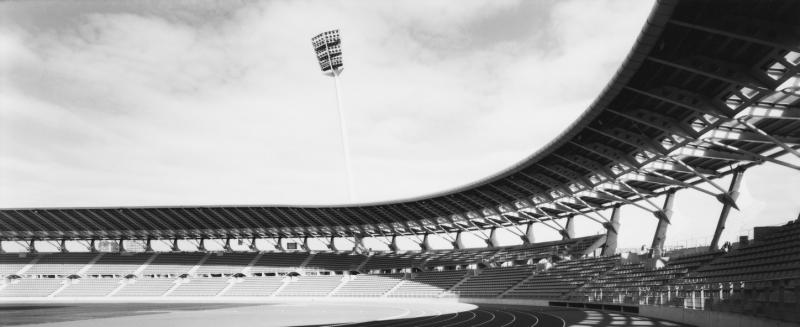 vue extérieur du stade Charléty