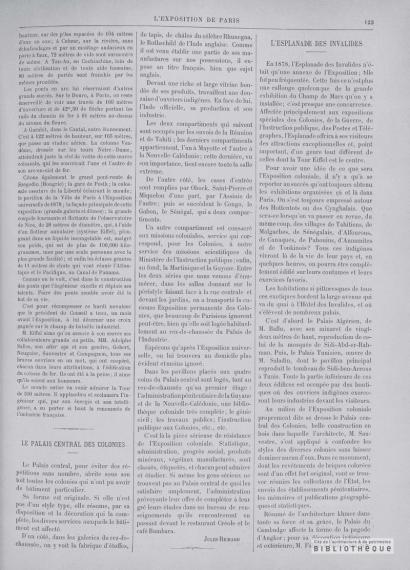 L'Exposition de Paris de 1889, no. 16, 1889, p. 3