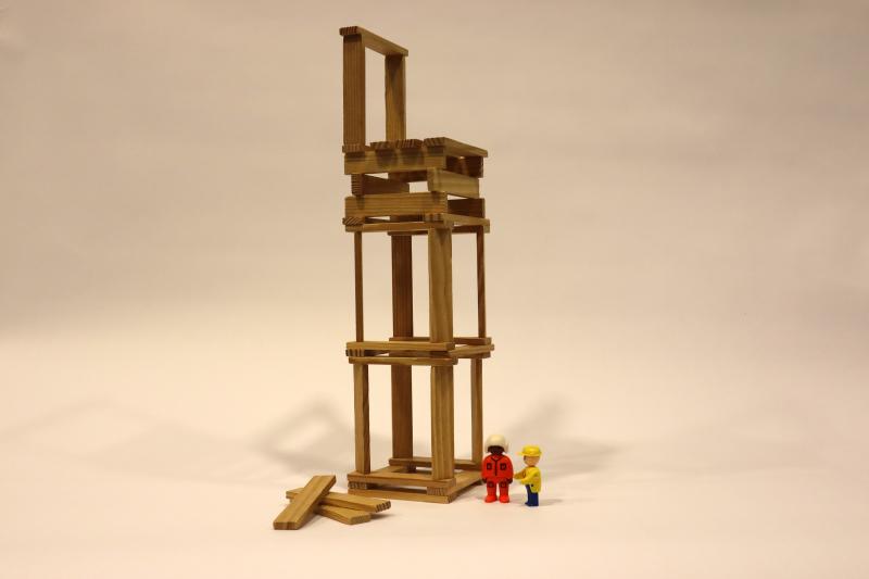 Atelier familles - La tour dans le ciel © Cité de l’architecture et du patrimoine