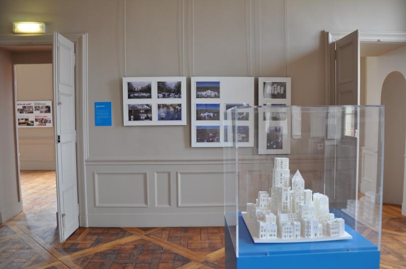 Exposition-atelier "Architectures de papier" présentée au Palais du roi à Rambouillet © Cité de l'architecture et du patrimoine  