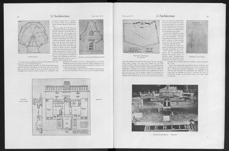 L’Architecte, vol. 43, n° 9, 15 septembre 1930. pp. 307-313