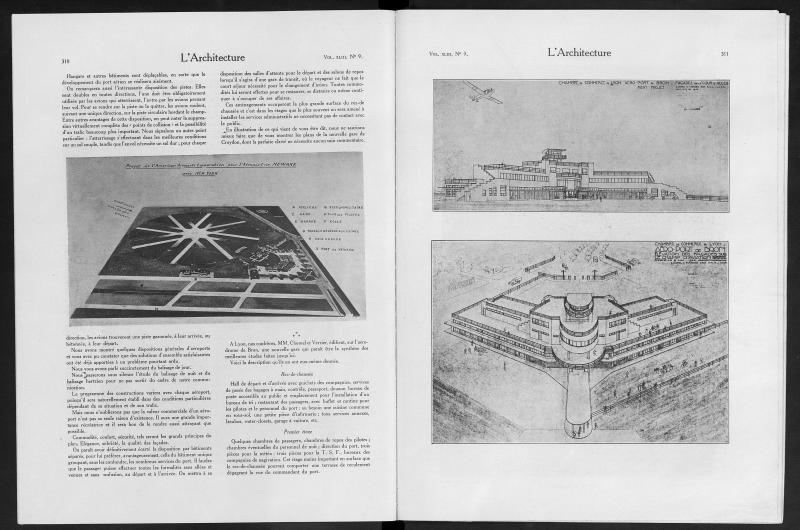 L’Architecte, vol. 43, n° 9, 15 septembre 1930. pp. 307-313