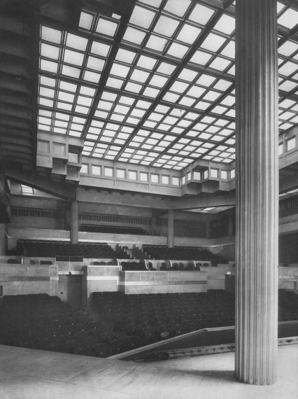 Théâtre de l'Exposition Internationale des Arts Décoratifs et Industriels - Perret - Architecte 1925 06 - sièges