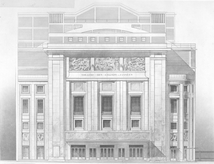 Théâtre des Champs Elysées - Perret - Architecte 1913 10