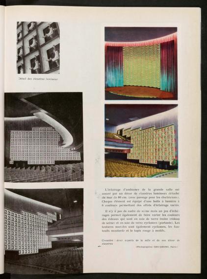 Le Palais des festivals internationaux à Cannes - L'Architecture française, no. 109-110, 1951